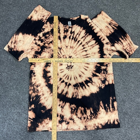 *Gildan Unisex Custom Long Sleeve Reverse Tie Dye - Picture 8 of 11
